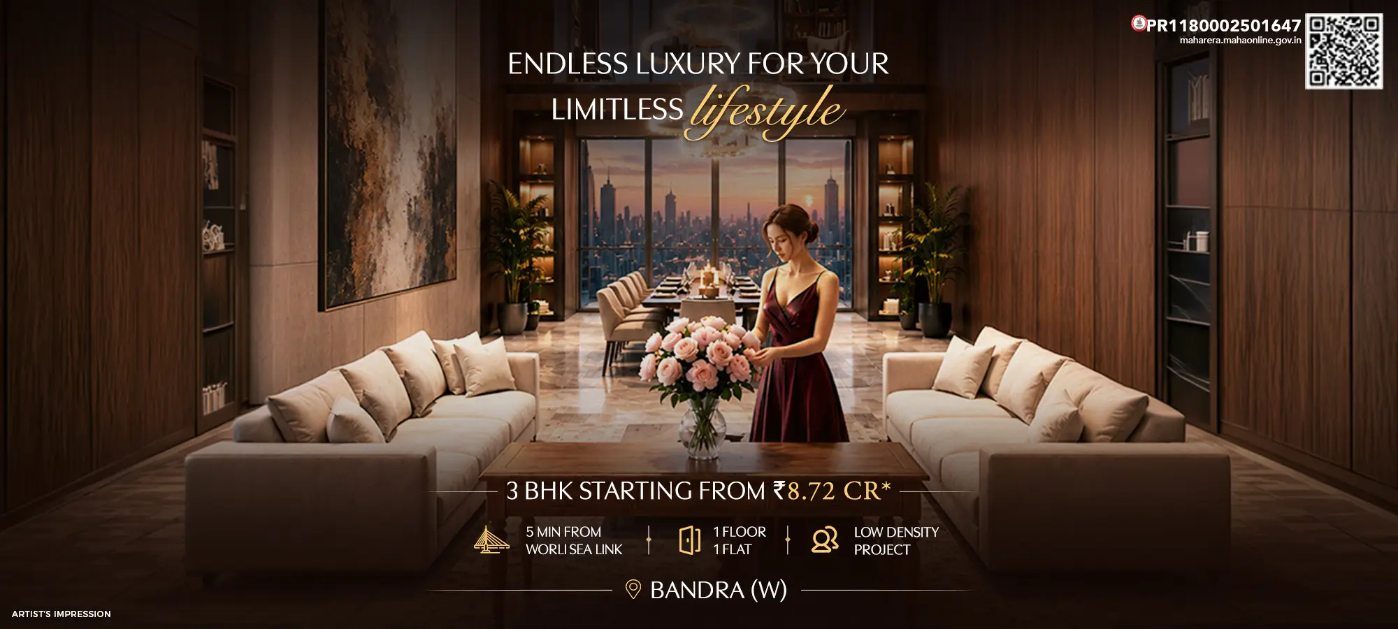 Aplite Zahra - Premium 3 BHK Residences in Bandra West, Mumbai